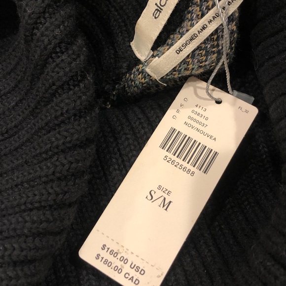 NWT Anthropologie Aldomartins Gracie plaid poncho - Picture 6 of 9